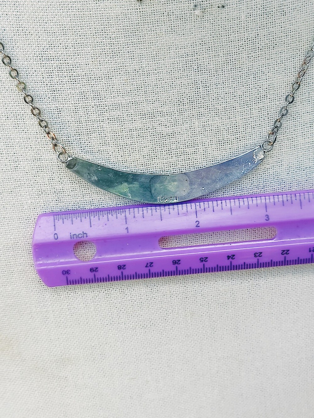 Vintage Sterling Navajo Nakai Necklace - Picture 10 of 15